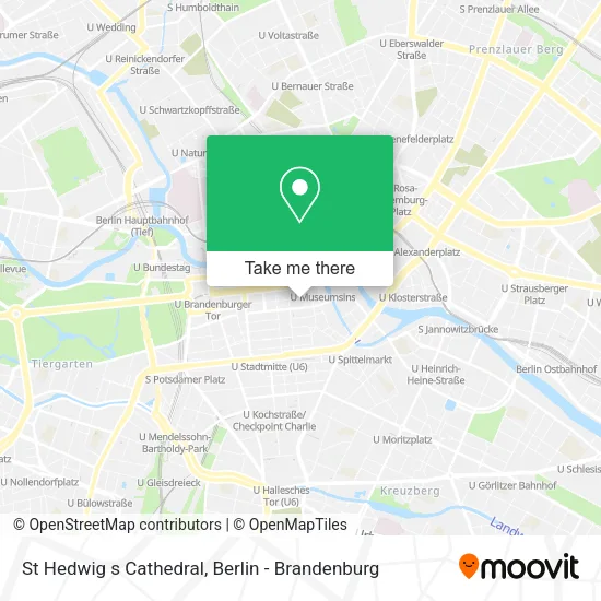 St Hedwig s Cathedral map
