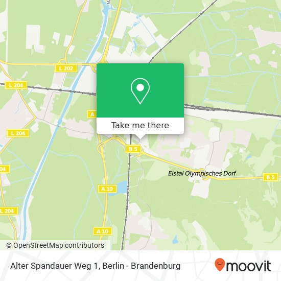 Alter Spandauer Weg 1 map