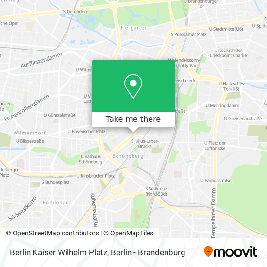 Карта Berlin Kaiser Wilhelm Platz