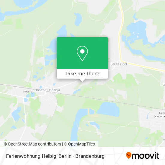 Карта Ferienwohnung Helbig