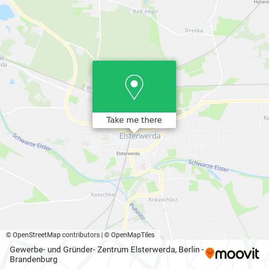 Gewerbe- und Gründer- Zentrum Elsterwerda map