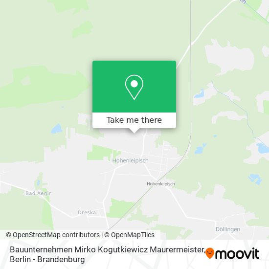 Bauunternehmen Mirko Kogutkiewicz Maurermeister map