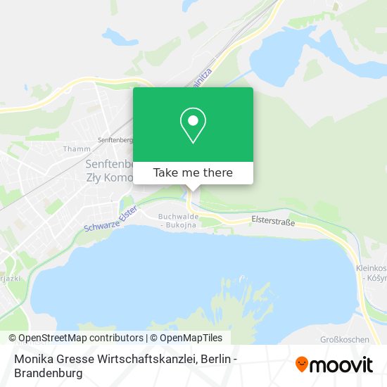 Monika Gresse Wirtschaftskanzlei map