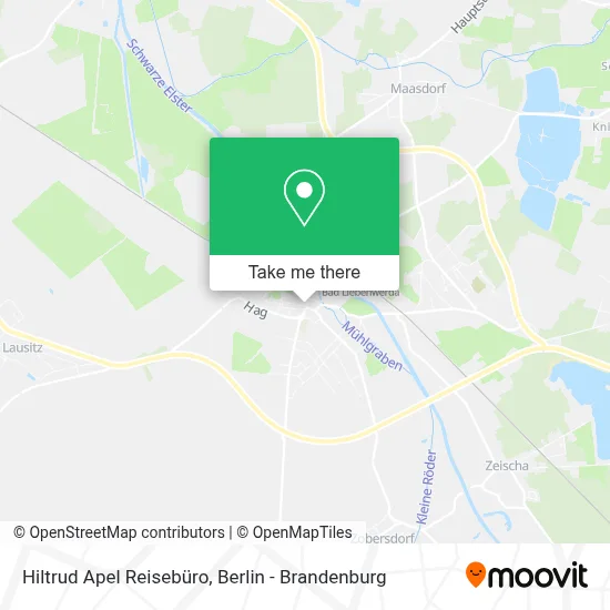 Hiltrud Apel Reisebüro map