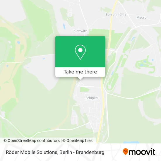 Röder Mobile Solutions map
