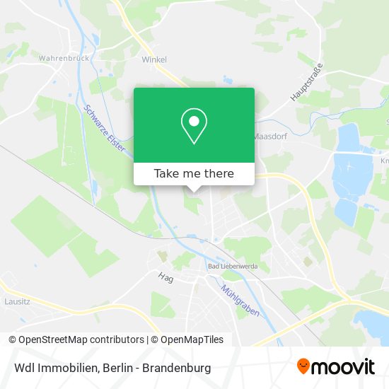 Wdl Immobilien map