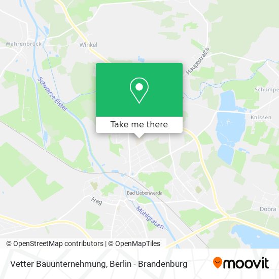 Vetter Bauunternehmung map