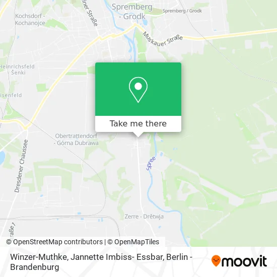 Карта Winzer-Muthke, Jannette Imbiss- Essbar