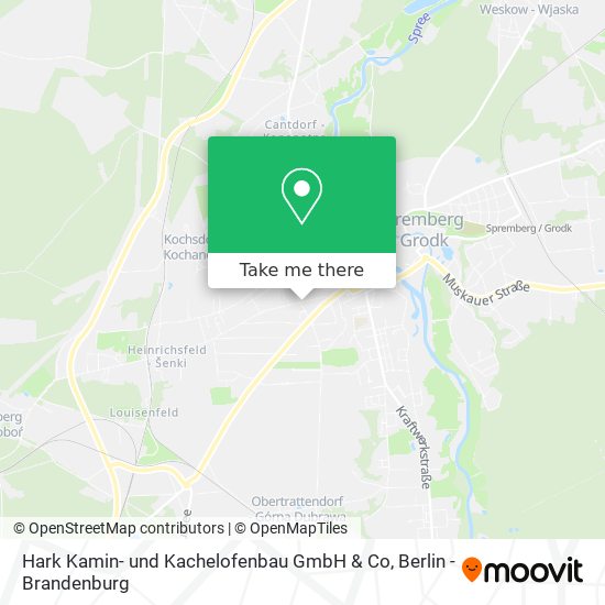 Hark Kamin- und Kachelofenbau GmbH & Co map