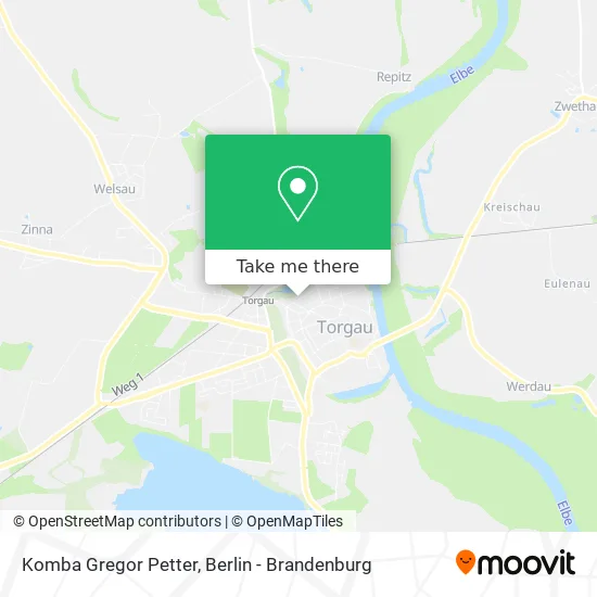 Карта Komba Gregor Petter