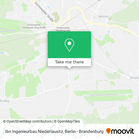 Ibn Ingenieurbau Niederlausitz map