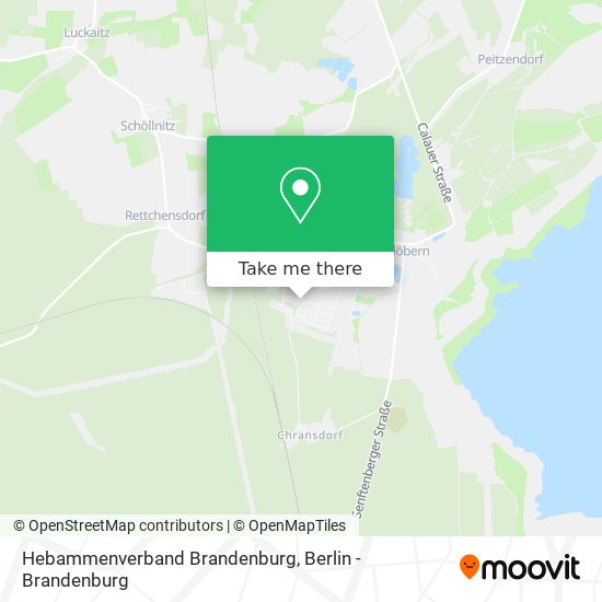 Карта Hebammenverband Brandenburg