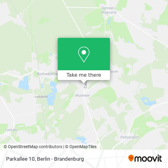 Parkallee 10 map