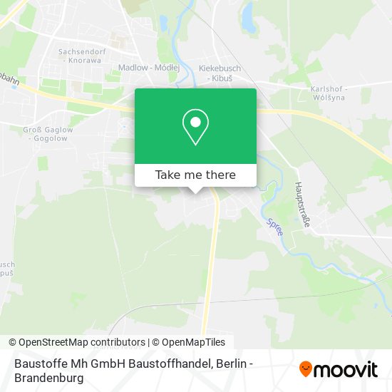 Baustoffe Mh GmbH Baustoffhandel map