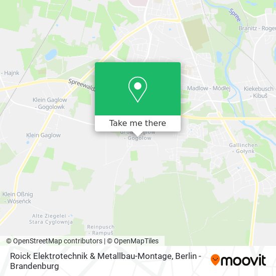 Карта Roick Elektrotechnik & Metallbau-Montage