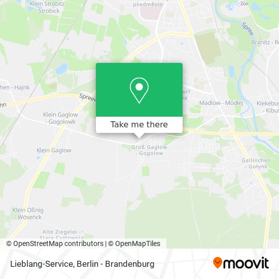 Lieblang-Service map