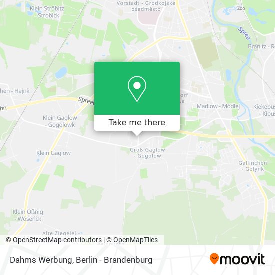 Dahms Werbung map