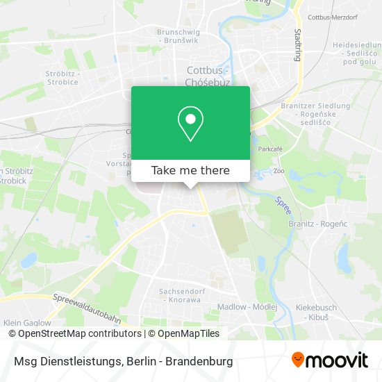 Msg Dienstleistungs map