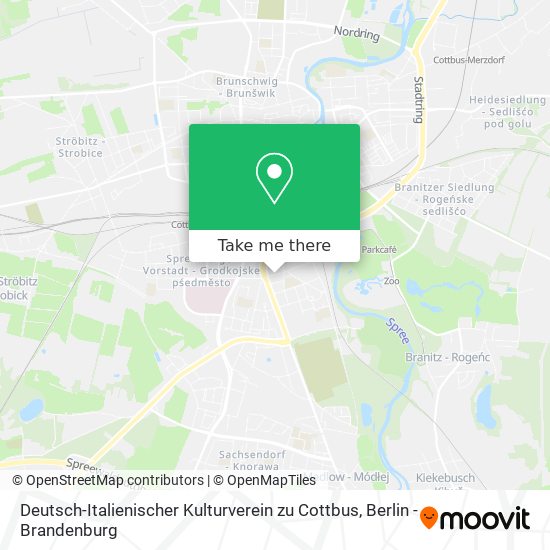 Deutsch-Italienischer Kulturverein zu Cottbus map