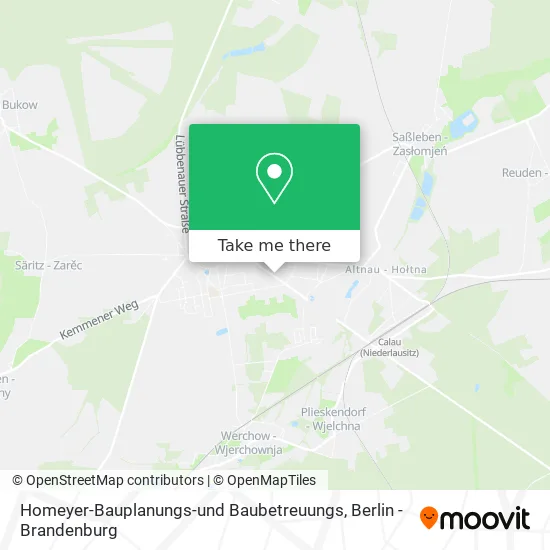 Карта Homeyer-Bauplanungs-und Baubetreuungs