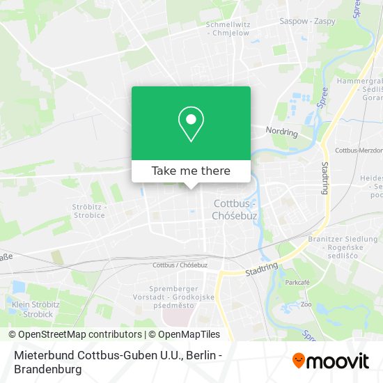 Mieterbund Cottbus-Guben U.U. map