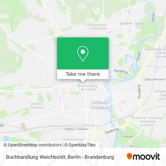 Карта Buchhandlung Weichboldt