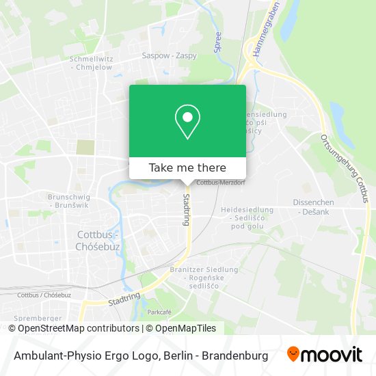 Ambulant-Physio Ergo Logo map