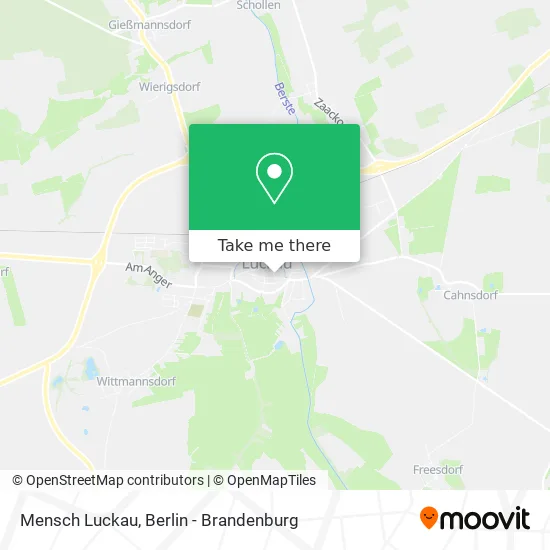 Карта Mensch Luckau