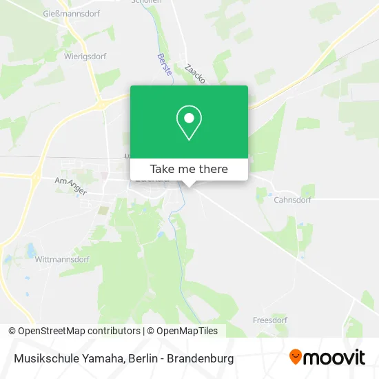 Musikschule Yamaha map