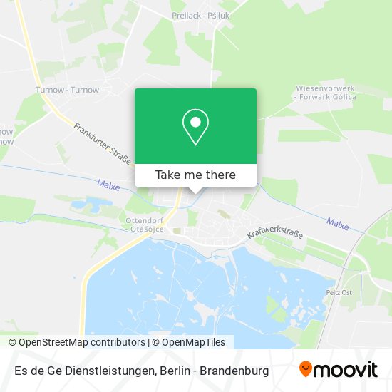 Es de Ge Dienstleistungen map