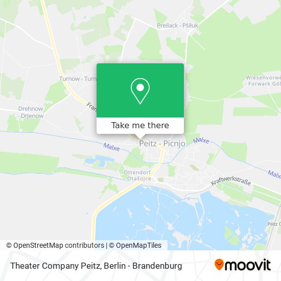 Theater Company Peitz map