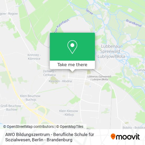 AWO Bildungszentrum - Berufliche Schule für Sozialwesen map