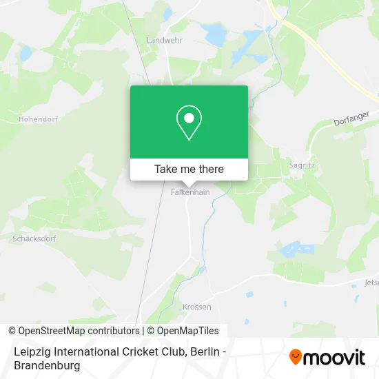 Leipzig International Cricket Club map