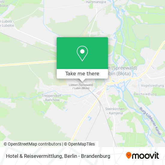 Hotel & Reisevermittlung map