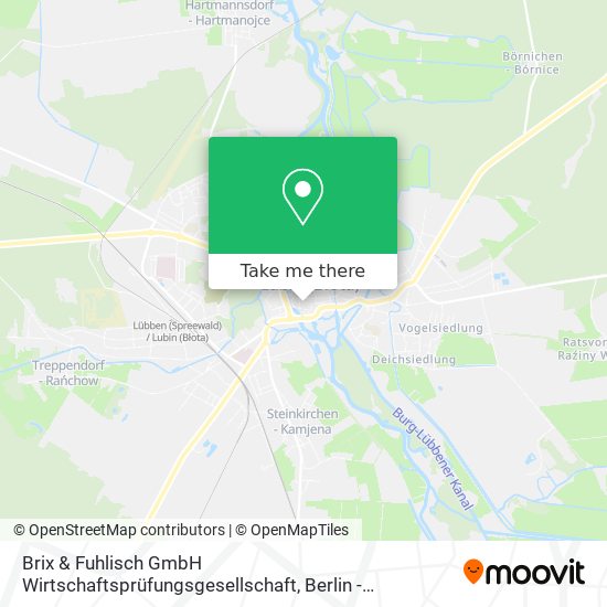 Brix & Fuhlisch GmbH Wirtschaftsprüfungsgesellschaft map