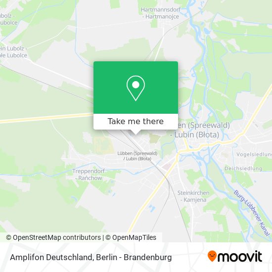 Карта Amplifon Deutschland