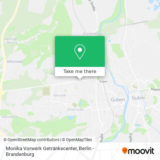 Карта Monika Vorwerk Getränkecenter