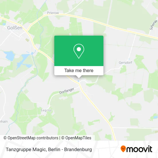 Карта Tanzgruppe Magic