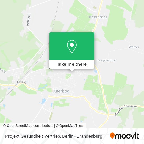 Projekt Gesundheit Vertrieb map