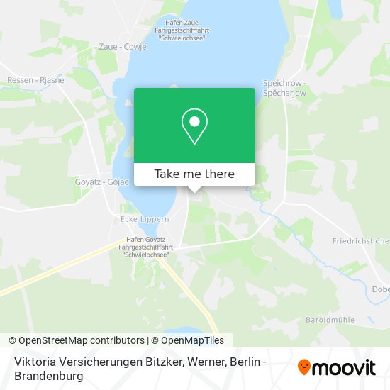 Viktoria Versicherungen Bitzker, Werner map