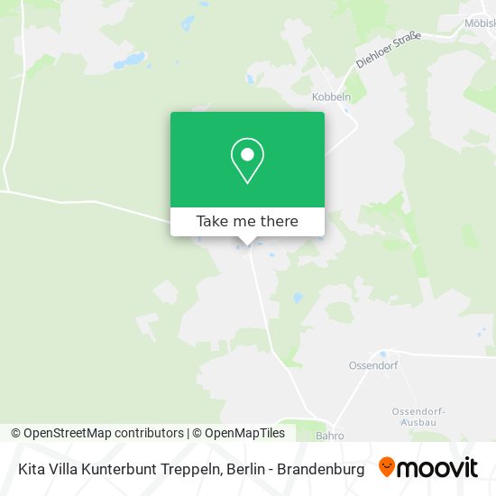 Карта Kita Villa Kunterbunt Treppeln