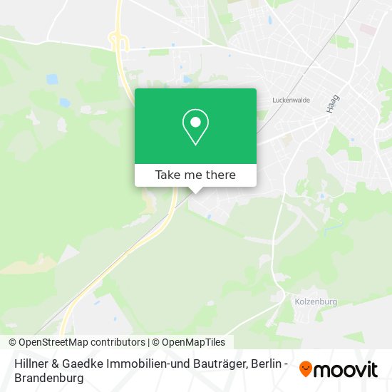 Hillner & Gaedke Immobilien-und Bauträger map