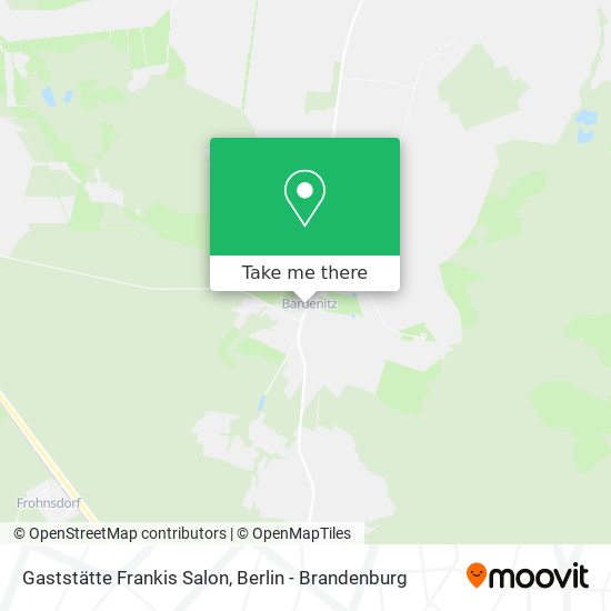 Gaststätte Frankis Salon map