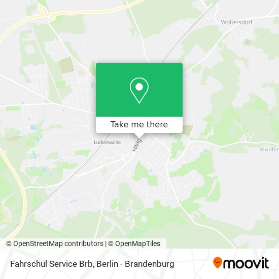 Fahrschul Service Brb map