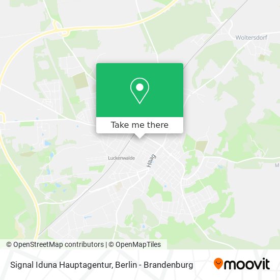 Signal Iduna Hauptagentur map