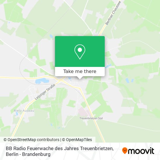 BB Radio Feuerwache des Jahres Treuenbrietzen map