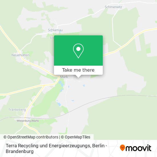 Terra Recycling und Energieerzeugungs map