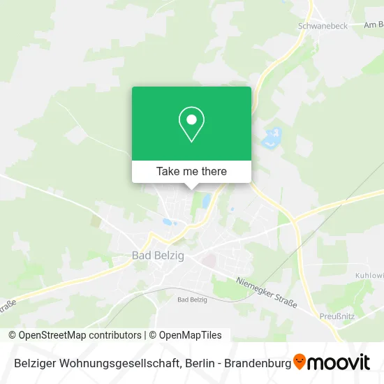 Belziger Wohnungsgesellschaft map