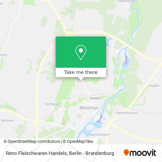 Reno Fleischwaren Handels map