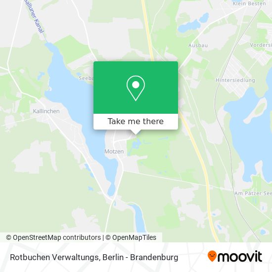 Rotbuchen Verwaltungs map